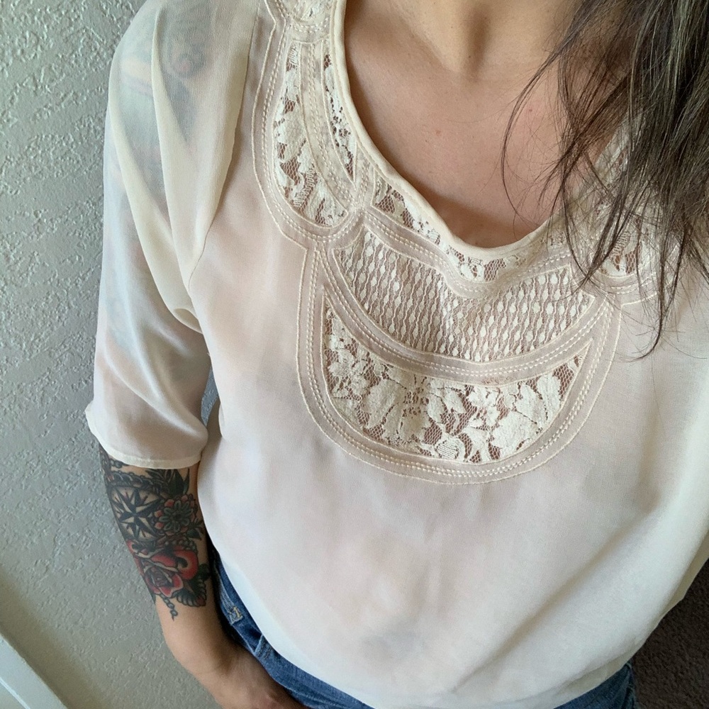 Edwardian style blouse